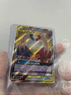 Latias and Latios Tag Team Full Art GX Holo Card Near Mint Condition - Image 1