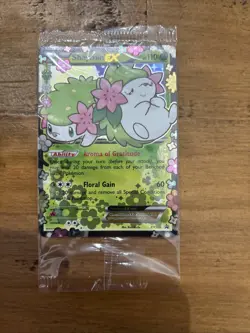 Pokemon TCG Shaymin-EX XY Black Star Promos Holo Card XY148 NM Still In Wrap - Image 1