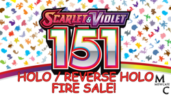 Pokemon Scarlet & Violet 151 English Set: Pick-A-Card: Holo and Reverse Holo - Image 1