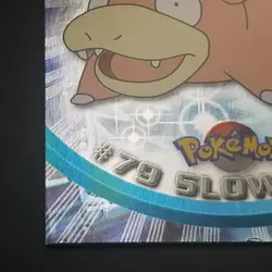 Slowpoke # 79 - Topps Blue Logo - SERIES 2 - SILVER HOLO - Pokemon Card - NM/LP - Image 5