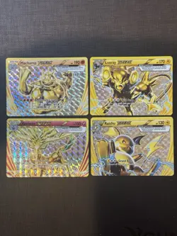 Pokemon TCG (Lot Of 4) Break Cards Raichu - Machamp - Luxray - Xerneas All NM - Image 1