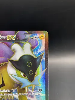 Pokemon TCG Raikou EX Full Art Ultra Rare Holo Card 105/108 - (Italian) NM - Image 3