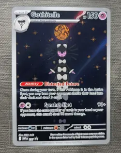Pokemon TCG Gothitelle 211 Promo with 100 Card Lot including Holo EX! - Image 1