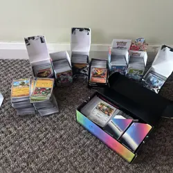 Mixture of Pokemon including Holo/Holo Reverse Pokemon Cards Cards Job Lot - Image 1