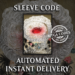 MTGA MTG Arena Code Card Special Guest: Yuko Shimizu Secret Lair Sleeves - AUTO - Image 2