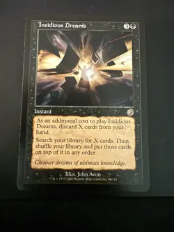 Insidious Dreams - Torment MTG Magic the Gathering - FAST Shipping! - Image 1