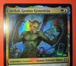 MTG: SPIDER-MAN, JACKAL, GENIUS GENETICIST 0131, FOIL, RARE, NM, SPM - Image 2
