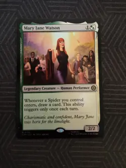 mtg mary jane watson foil universes beyond: spider man - Image 1