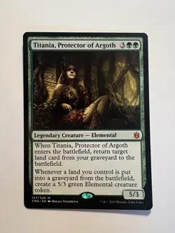 Titania, Protector of Argoth - MTG Commander Anthology - NM - Image 1