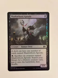 Shadowborn Apostle Double Masters 2022 Foil Magic the Gathering MTG - Image 1