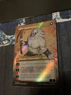 Ajani, Nacatl Pariah (Borderless) (Textured Foil) Modern Horizons 3 Foil - Image 2