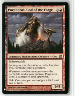 magic the gathering Purphoros, God of the Forge The List Reprints #135 - Image 1