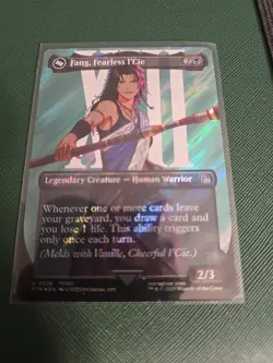 Fang, Fearless l'Cie (Borderless) (Surge Foil) Final Fantasy Foil - Image 1