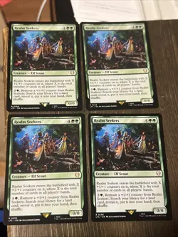 MTG - 4 x Realm Seekers - Playset - Lord of the Rings - LOTR - NM - Image 1