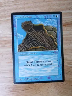 MTG Arabian Nights Giant Tortoise NM - Image 1