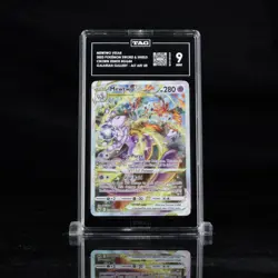 Pokemon Crown Zenith Mewtwo Vstar GG44/GG70 Galarian Gallery-Alt Art UR - TAG 9 - Image 1