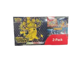 Pokemon Surging Sparks ETB & Booster Bundle Costco 2-pack. Factory Sealed 196214128392 - Image 1