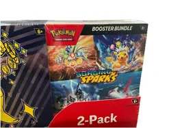 Pokemon Surging Sparks ETB & Booster Bundle Costco 2-pack. Factory Sealed 196214128392 - Image 5