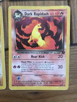 Pokemon TCG - Team Rocket Vintage Dark Pokemon Bundle - 5 Cards! - Image 2