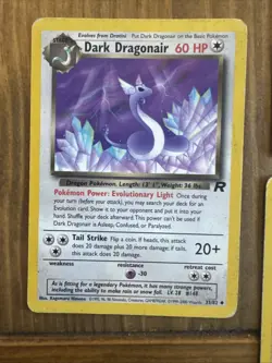 Pokemon TCG - Team Rocket Vintage Dark Pokemon Bundle - 5 Cards! - Image 4