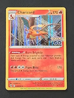 Charizard 010/078 Pokemon Go Holo Pokemon TCG NM Condition - Image 1