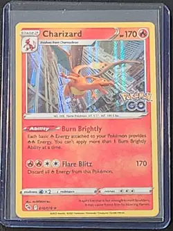 Charizard 010/078 Pokemon Go Holo Pokemon TCG NM Condition - Image 3