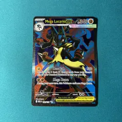 Pokemon TCG Mega Lucario EX 160/132 Full Art Mega Evolutions Near Mint NM - Image 1