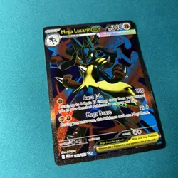 Pokemon TCG Mega Lucario EX 160/132 Full Art Mega Evolutions Near Mint NM - Image 2