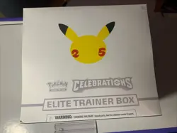 Pokemon Celebrations Elite Trainer Box ETB - Factory Sealed 25th SEE PICS READ 820650809439 - Image 1