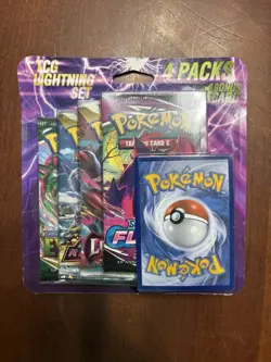 Pokemon TCG Lightning Set. 1-Evolving S, 1-Astrial R, 1-Lost O, 1 -Fusion S - Image 1