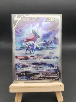 Suicune v GG38/GG70 - Pokemon TCG: Crown Zenith Z NM & Great Centering - Image 2