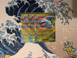 Mega Venusaur ex 003/132 Pokemon Mega Evolution Double Rare x3 playset - Image 1