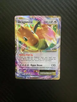 Pokemon TCG Dragonite EX 72/108 XY Evolutions Holo Ultra Rare NM - Image 1