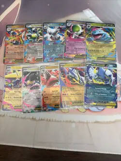 Pokemon TCG Mega Evolutions Mega EX Complete Set of 10 English NM - Image 1