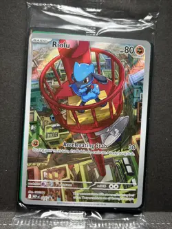 Riolu 010 ETB Black Star Promo ME01: Mega Evolution - Pokemon Sealed - Image 2