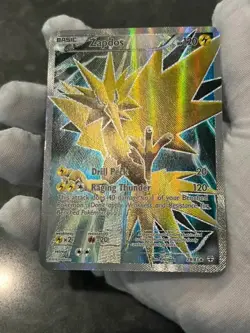Pokemon TCG Zapdos 29/83 Generations Full Art Holo Ultra Rare MP - Image 4