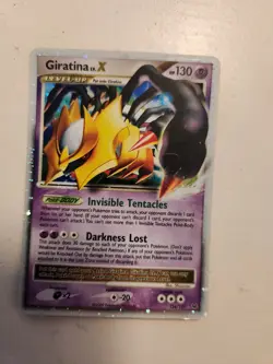 Giratina LV.X - 124/127 - Rare Holo LP, English Pokemon Platinum - Image 1