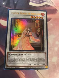 Yugioh Angelica, Princess of Noble Arms DUNE-EN040 - Ultra Rare 1st Ed - Image 1