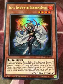 Loptr Shadow Of The Generaider Bosses ETCO-EN028 1st Ed NM Ultra - Image 1