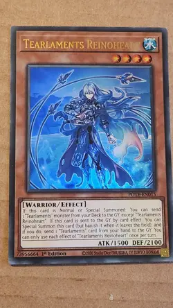 Yugioh: Tearlaments Reinoheart - 1st - POTE-EN015 - Ultra Rare - Near Mint - Image 1