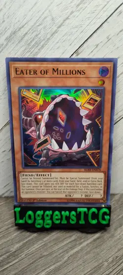 Yu-Gi-Oh! Eater Of Millions / BLRR EN078 1st Edition LP - Image 1