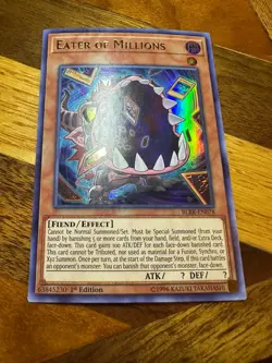 Eater of Millions BLRR-EN078 1st Edition Ultra Rare PL + BONUS - Image 1