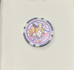 Yu-gi-oh! Dark Magician Girl Duel Links Poker Chips Konami Purple Coin - Image 1