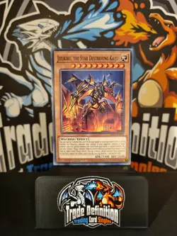 Jizukiru, The Star Destroying Kaiju SDCS-EN019 Common 1st Edition YuGiOh - Image 1