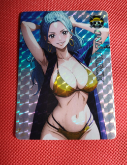 Nefertari Vivi Bunny ONE PIECE Battle Goddess Waifu Girl Anime Holo Card - Image 1