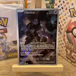 Pokemon TCG Mewtwo 052 Scarlet Violet Promo Card pack fresh - Image 1