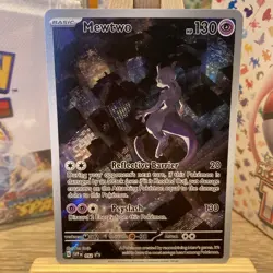 Pokemon TCG Mewtwo 052 Scarlet Violet Promo Card pack fresh - Image 2