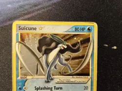Pokemon Card Suicune Gold Star EX Unseen Forces 115/115 - Image 2