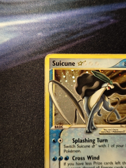 Pokemon Card Suicune Gold Star EX Unseen Forces 115/115 - Image 4