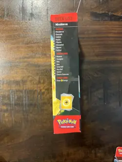 *SEALED* Pokemon TCG ex BATTLE DECK Miraidon 60-Card Deck - Image 2